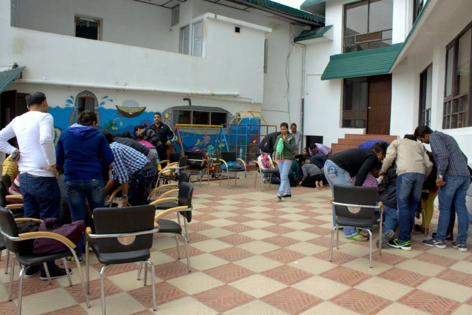 The competition - Bhimtal, 2013